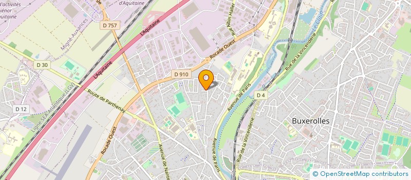 localisation de l'entreprise CORVUS IT  POITIERS