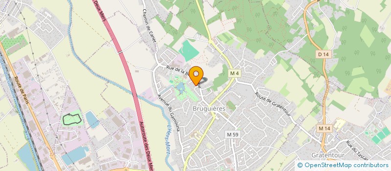 localisation de l'entreprise CORY IMMOBILIER  BRUGUIERES