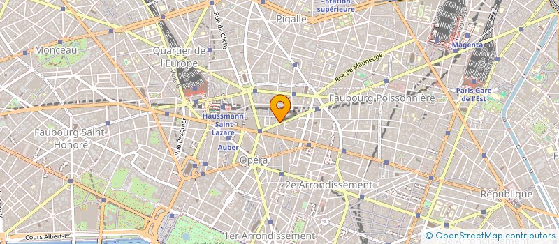 localisation de l'entreprise CORY SCOTT & PARTNERS  PARIS