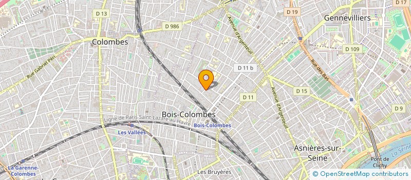 localisation de l'entreprise CORYNDON GROUP à BOIS-COLOMBES