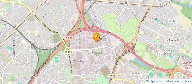 localisation de l'entreprise CORYPHENE à WASQUEHAL