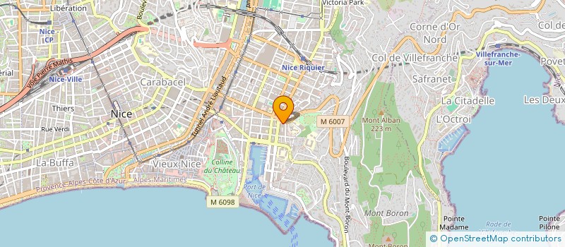 localisation de l'entreprise CORZEAMES à NICE