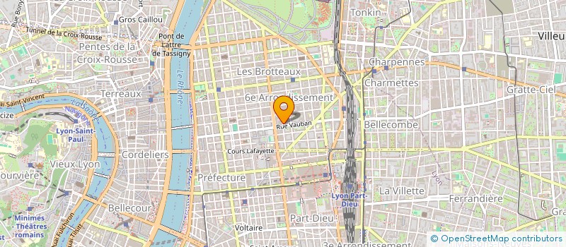 localisation de l'entreprise COS  LYON