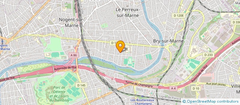 localisation de l'entreprise COS à LE PERREUX-SUR-MARNE