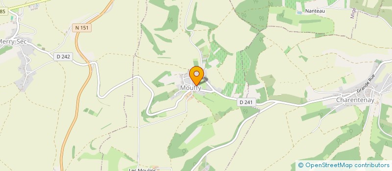 localisation de l'entreprise COS 89 COMITE DES OEUVRES SOCIALES DES POSTIERS DE L'YONNE  AUXERRE