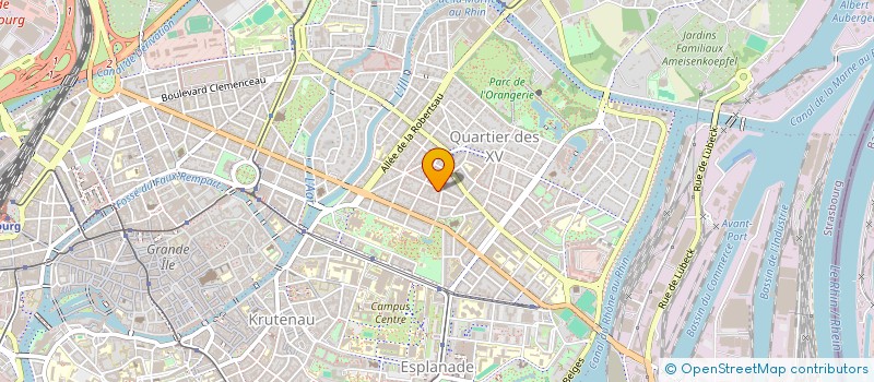 localisation de l'entreprise COS 89 SENS  STRASBOURG