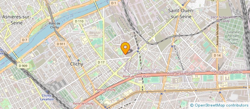 localisation de l'entreprise COS ATLANTIQUE à CLICHY