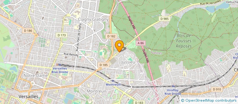 localisation de l'entreprise COS&CO  VERSAILLES