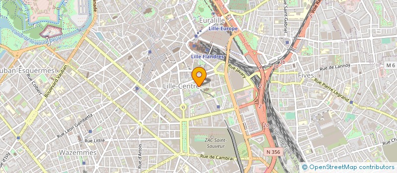 localisation de l'entreprise COS COMITE OEUVRES SOCIALES à LILLE