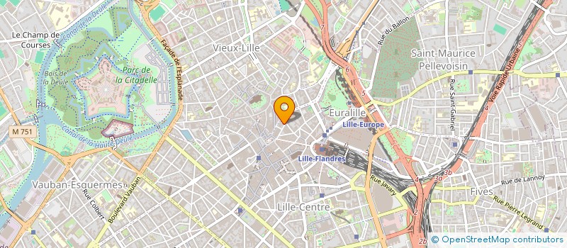 localisation de l'entreprise COS DE LA CHAMBRE DE METIERS ET DE L'ARTISANAT HAUTS DE FRANCE à LILLE