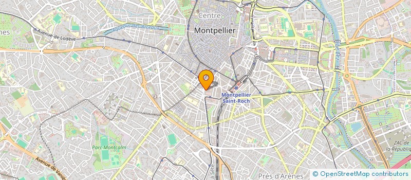 localisation de l'entreprise COS HLT LP FT à MONTPELLIER
