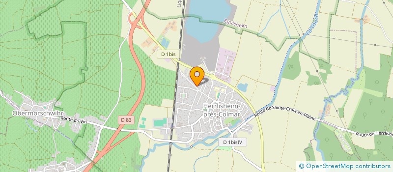 localisation de l'entreprise COS'INVEST  HERRLISHEIM-PRES-COLMAR