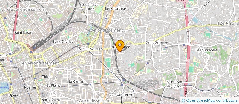 localisation de l'entreprise COS NETTOYAGE MULTI SERVICES à MARSEILLE