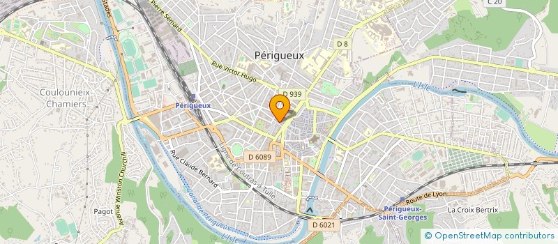 localisation de l'entreprise COS PTT 24 CAFETERIA PERSONNEL à PERIGUEUX