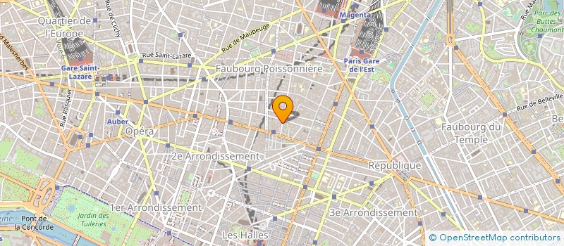 localisation de l'entreprise COSA  PARIS