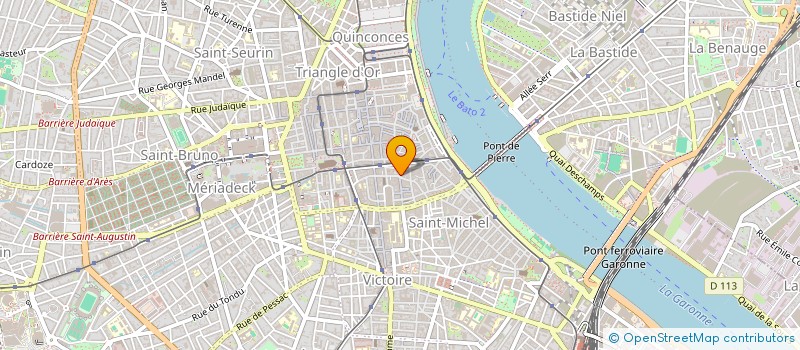 localisation de l'entreprise COSA BORDEAUX  BORDEAUX