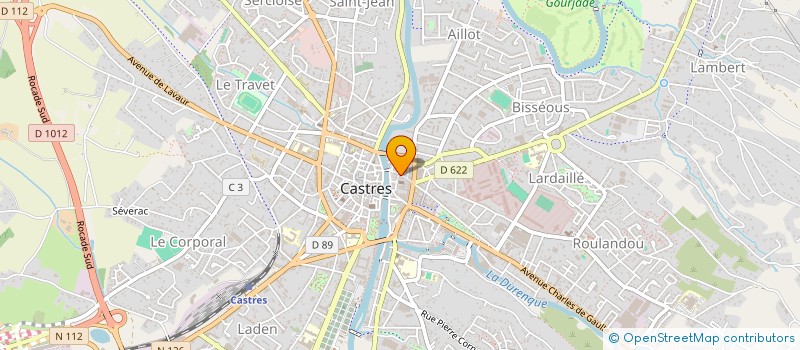 localisation de l'entreprise COSA DI PIU  CASTRES