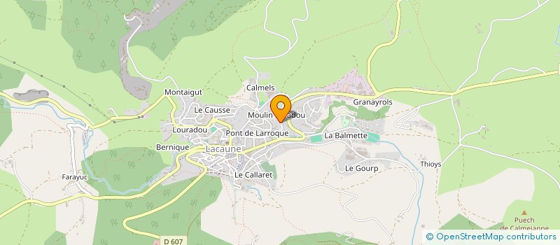localisation de l'entreprise COSALCIA à MONDEVILLE