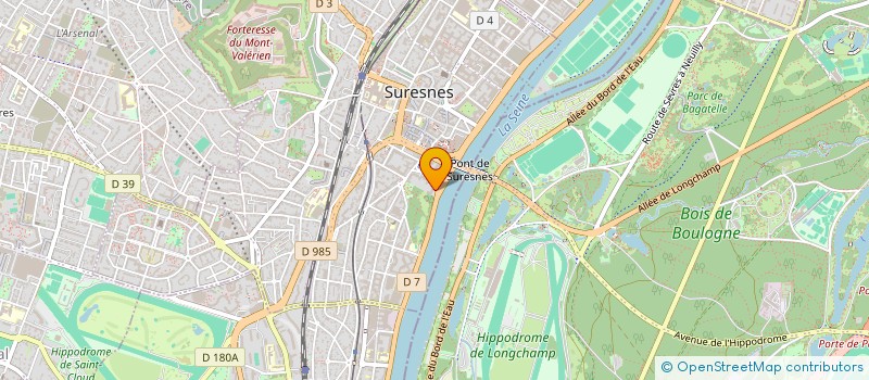localisation de l'entreprise COSALIS à SURESNES