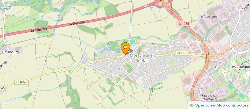localisation de l'entreprise COSANE INDUSTRIES à MORSCHWILLER-LE-BAS