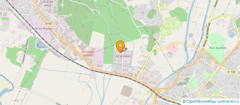 localisation de l'entreprise COSAR à FREJUS