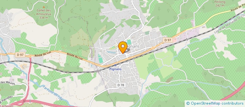 localisation de l'entreprise COSAVE à PIGNANS