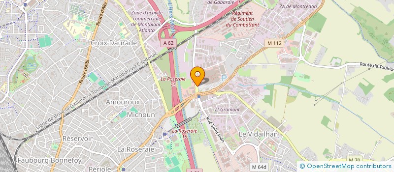localisation de l'entreprise COSBA à TOULOUSE