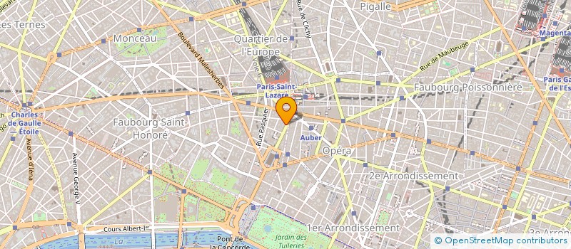 localisation de l'entreprise COSCO GASTRONOMIE à PARIS