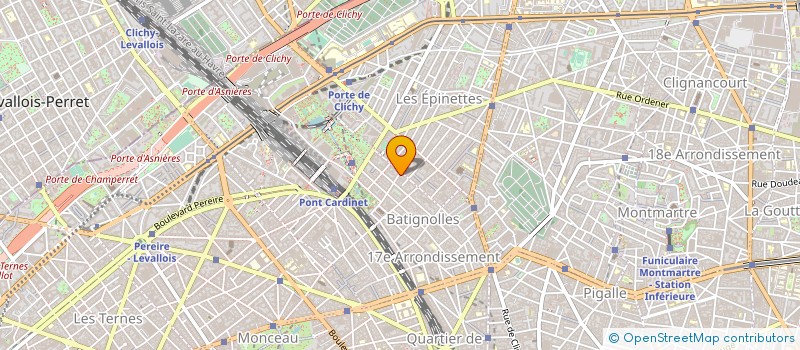 localisation de l'entreprise COSCOPAR à PARIS