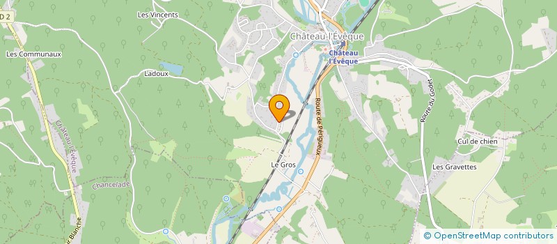 localisation de l'entreprise COSDOGNE  CHATEAU-L'EVEQUE