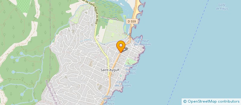 localisation de l'entreprise COSDYM à FREJUS