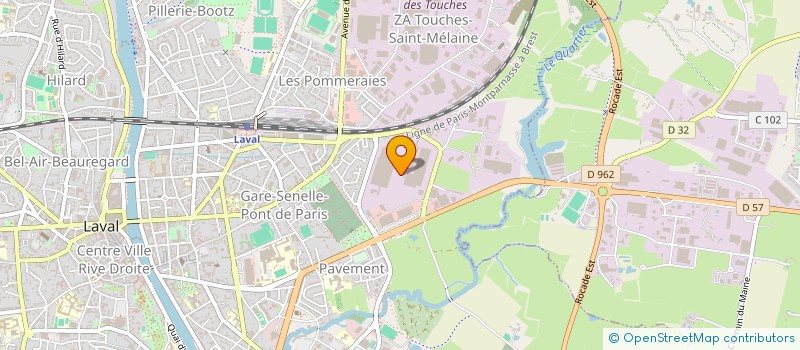 localisation de l'entreprise COSEL à LAVAL