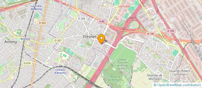 localisation de l'entreprise COSFI à FRESNES