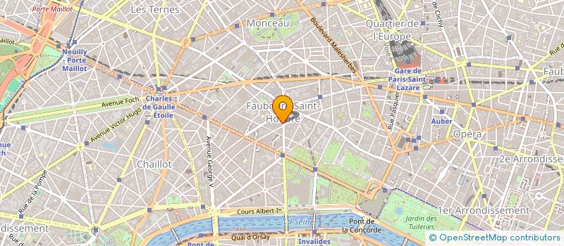 localisation de l'entreprise COSFI  PARIS