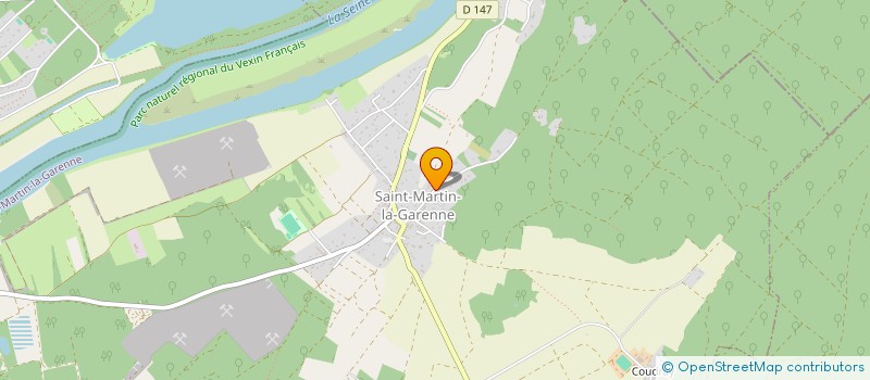 localisation de l'entreprise COSFI  SAINT-MARTIN-LA-GARENNE