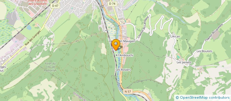 localisation de l'entreprise COSGUN EA  HOUTAUD