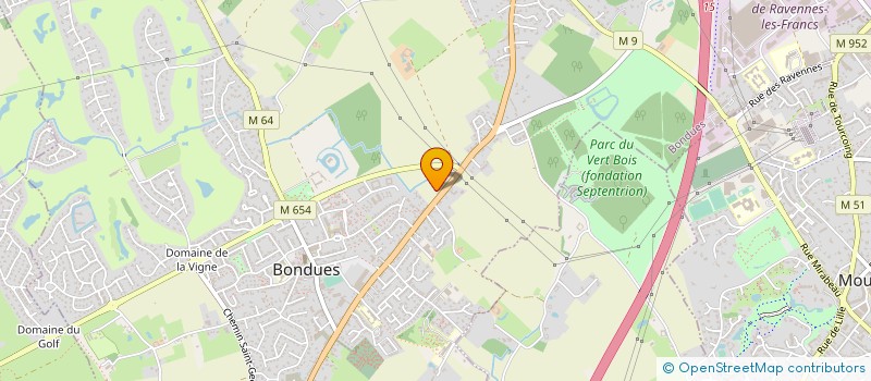 localisation de l'entreprise COSHYTEC à BONDUES