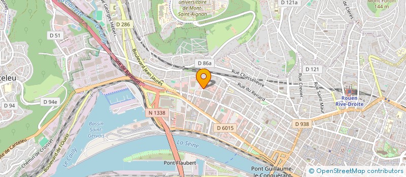 localisation de l'entreprise COSIA  ROUEN