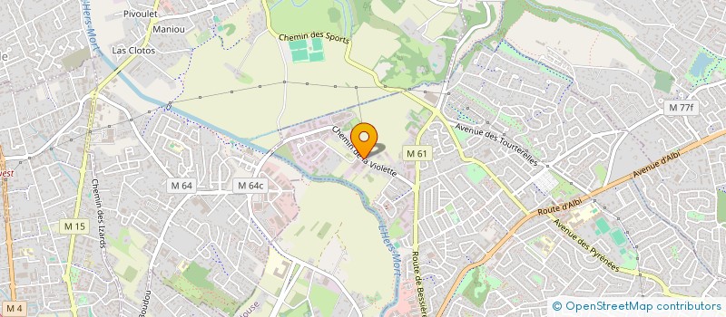localisation de l'entreprise COSIMATO à L'UNION