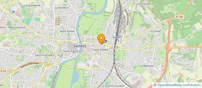 localisation de l'entreprise COSIMO FR  SAINTES