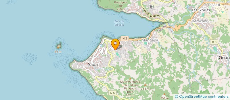 localisation de l'entreprise COSIOR à SADA
