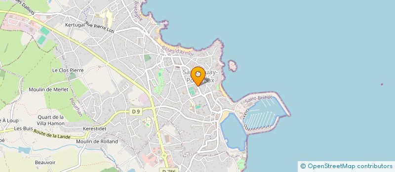 localisation de l'entreprise COSKER  SAINT-QUAY-PORTRIEUX