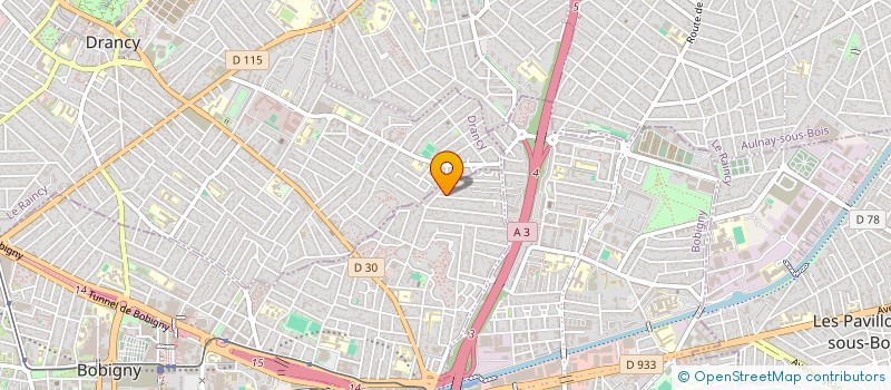 localisation de l'entreprise COSKUN FACADES  BOBIGNY