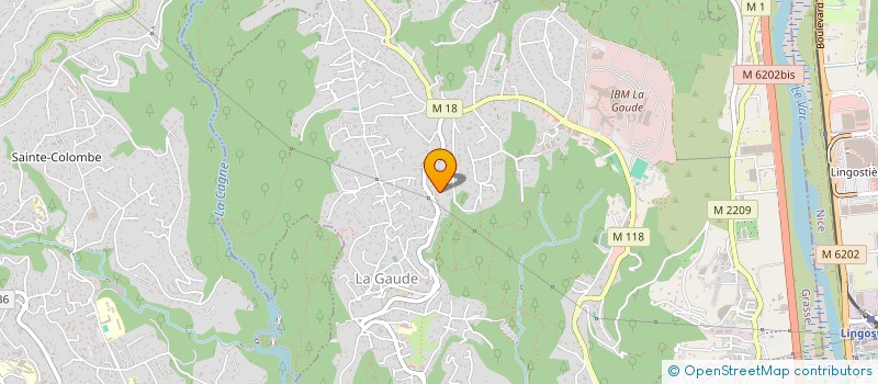 localisation de l'entreprise COSMA  LEVENS