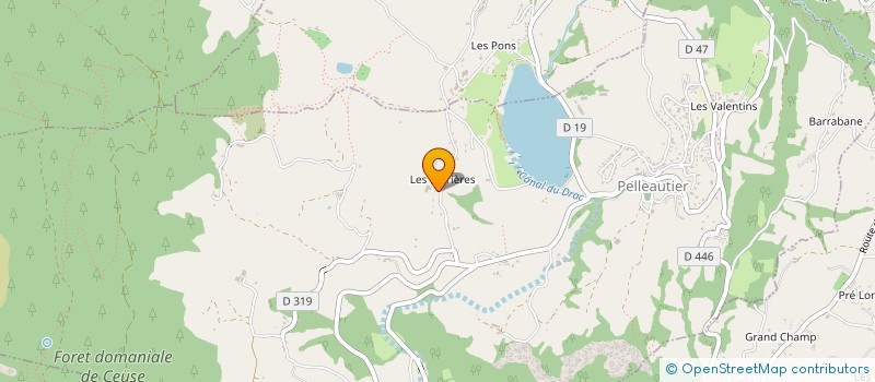 localisation de l'entreprise COSMA EVENTS  LA ROCHE-DES-ARNAUDS