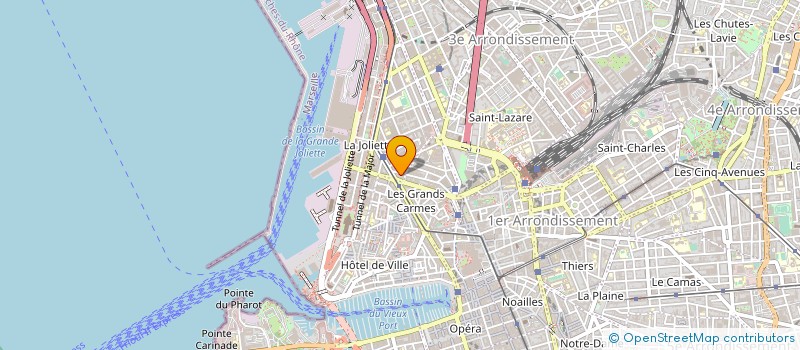 localisation de l'entreprise COSMAC à MARSEILLE