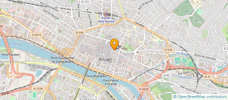 localisation de l'entreprise COSMAN à ROUEN