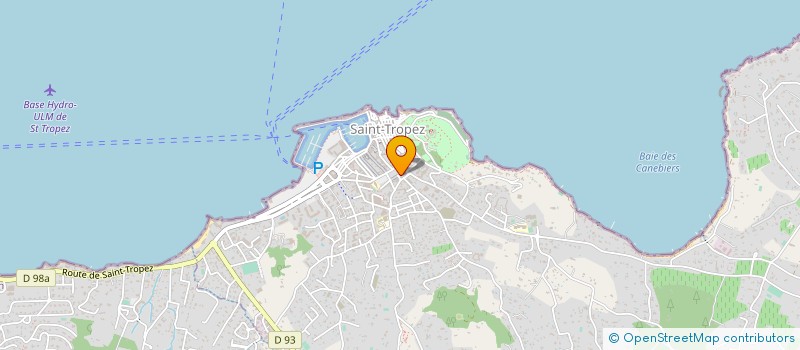 localisation de l'entreprise COSMAR à SAINT-TROPEZ