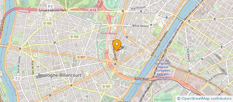 localisation de l'entreprise COSME  PARIS