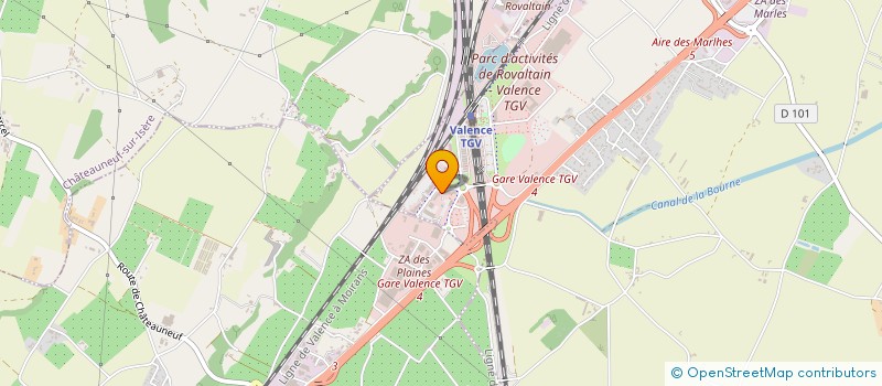 localisation de l'entreprise COSMECERT à ALIXAN